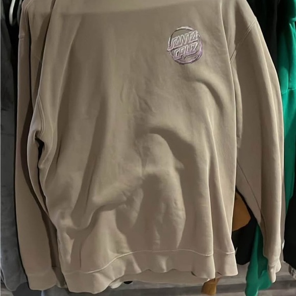 Santa Cruz Skateboards Tan Jacket - Picture 1 of 2